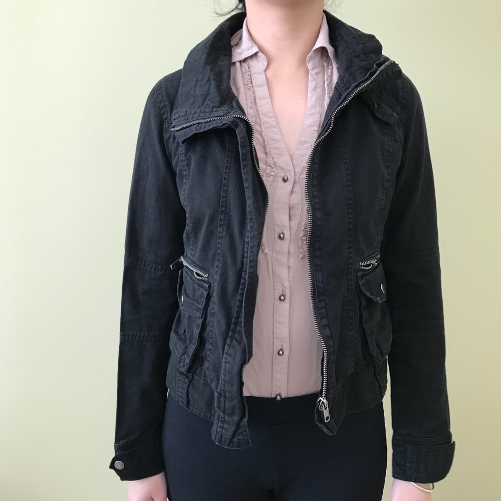 Black Utility Jacket